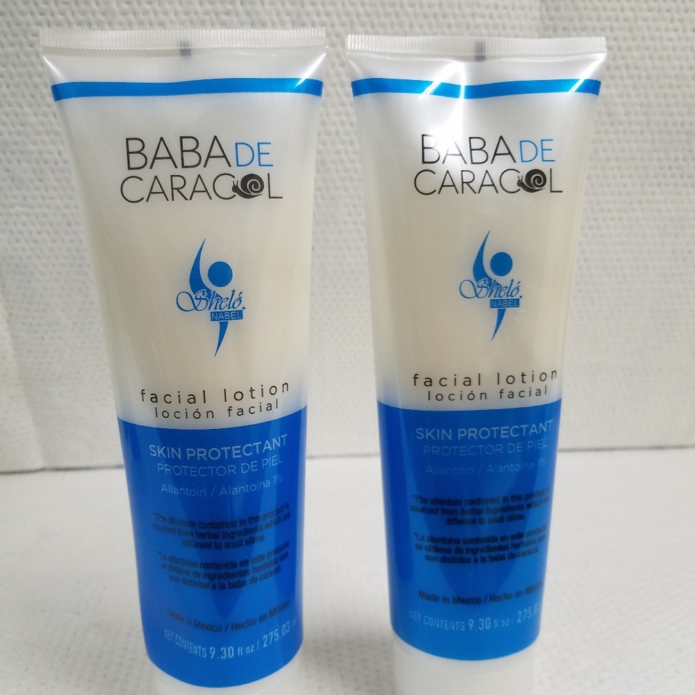 Dos Cremas Facial Baba de Caracol Shelo Nabel